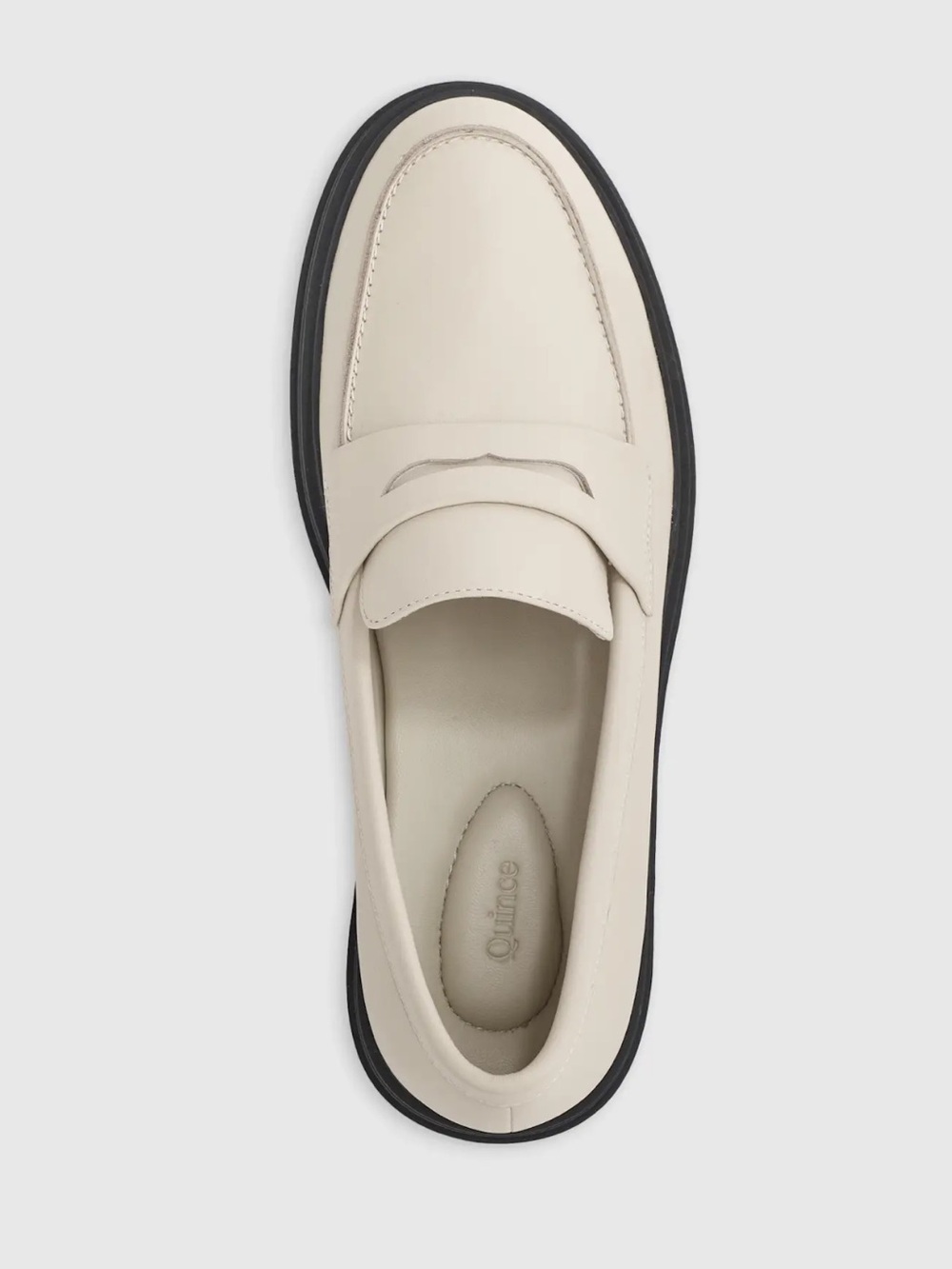 NWT Quince Italian Leather Lug Sole Loafers - Picture 4 of 5